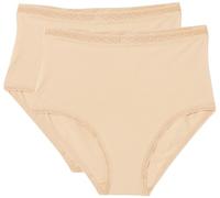 Dagi 2 Pack High Waist Full Brief Slip, Nude, 3XL da Donna
