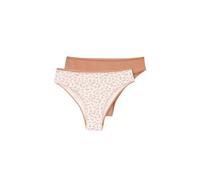Dagi 2 Pack Regular Waist Brazillian, Slip da Donna, Multicolor,