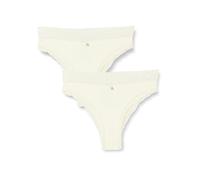 Dagi 2 Pack Regular Waist Brazillian Slip, Ecru, XXL da Donna