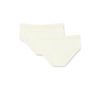 Dagi 2 Pack Regular Waist Brief Panty Slip, Ecru, M da Donna