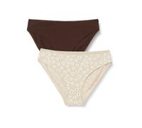 Dagi 2 Pack Regular Waist Brief Slip, Multicolor, M da Donna