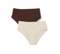 Dagi 2 Pack Regular Waist Hipster Mutandine, Multicolor, XXL da Donna