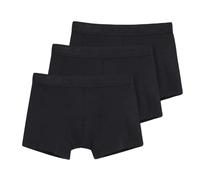 Dagi Boxer Intimi da Uomo Confezione da 3, Boxer in Maglia Traspirante Confezione Multipla, vestibilità Slim, Vita Regolare, Gamba Corta, S-3XL | Nero - 3XL