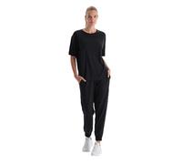 Dagi Modal Jogger Track Pants Tuta, Nero, M Donna