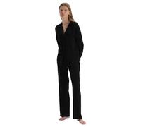 Dagi Pigiama da Donna in Cotone, Nero, Taglia 42 Pajama Bottom, 48