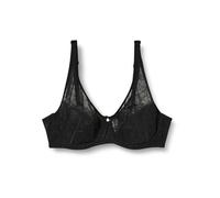 Dagi Underwire Fixed Strap Bra Reggiseno minimizzatore, Black, 6C da Donna