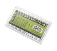 DAGIJIRD 18 diverse dimensioni orologio in acciaio inox mini vite assortimento riparazione vetro orologio posteriore riparazione accessori