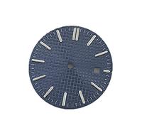 DAGIJIRD 31 MM quadrante orologio con singolo data finestra pezzo di ricambio per movimento ETA 2836 2824 DG2813, Blu