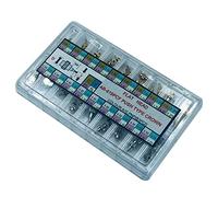 DAGIJIRD 54PCS Cronografo Pulsante Drive in Watch Pusher Testa Piatta Push Tipo Corona Set 9 Dimensioni Watch Pusher Button Crown, Moderno