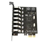 DAGIJIRD 7 Porte Superspeed 5Gbps PCI-E a USB 3.0 Scheda di Espansione Supporto PC Desktop per Linux per Windows xp / 7/8 / 8.1/10