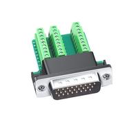 DAGIJIRD Adattatore seriale DB26 da connettore a 26 pin a connettore terminale Modulo di segnale DB26 Breakout Board senza saldatura