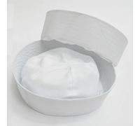DAGIJIRD Cappello da marinaio bianco cappello Doughboy Navy US SAILOR pesca Marine Popeye costume cappello