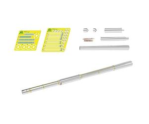 DAGIJIRD Metal Barrel Shell Kit Militare Serbatoio Riparazione Barrel Shell Kit per T-90 Serbatoio 1/35 Scala Divertente Hobby Modello