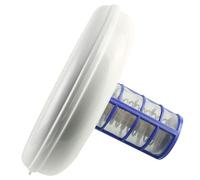 DAGLLGEW 1 Set Ionizzatore Solare per Piscina, Pulitore Galleggiante a 7 Colori Accessori per Piscina Purificatore agli Ioni di Rame per Piscine Fuori Terra e Interrate Accessori Nuoto