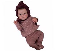 DAGLLGEW Bambolotto Realistico Bambolotto in Silicone da 19 Pollici in Silicone per Ragazze con Corpo Intero, Occhi Aperti Realistici con Arti Mobili e Capelli Regali per Neonati per Bambini