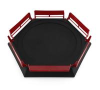 DAGLLGEW Burst Battle Top Arena, stadio di gioco di battaglia in plastica con guardrail per intense battaglie in trottola e giocattolo facile da montare per giochi per bambini Burst Arena