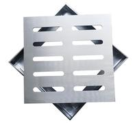 DAGLLGEW Griglia di drenaggio 12x12 Pollici Griglia di drenaggio in Acciaio Inossidabile Spesso e Resistente di Multiuso Anche Cava per Scarico Esterno di in Me