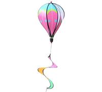 DAGLLGEW Mongolfiera Girandole a 51 Pollici di Lunghezza Mongolfiera Colorata Divertente Kit Fai da Te Appeso Calzini a e Girandole per Giardino Esterno Ornamento da Giardino, Calzino Stile 2