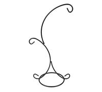 DAGLLGEW Supporto per espositore di Ornamenti a 2 Ganci, Supporto per terrari in Vetro sospeso, per cavalletto in Ferro per Piante aeree, per Palline di Vetro sospese, per piant