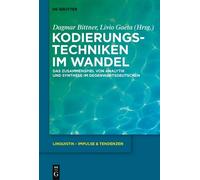 Dagmar Bittner Kodierungstechniken im Wandel (Copertina rigida)