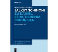 Dagmar Börner-K Jalkut Schimoni zu Daniel, Esra, Nehemia, Chr (Copertina rigida)
