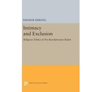 Dagmar Herzog Intimacy and Exclusion (Copertina rigida) Princeton Legacy Library