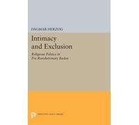 Dagmar Herzog Intimacy and Exclusion (Tascabile)