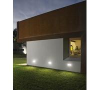 Dagr lampada LED segnapasso 7 watt rettangolare antracite IP54 4000k