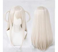 Dagua Parrucca Cosplay Anime Fate Grand Order Illyasviel von Einzbern Parrucca，Light Blonde mélange Long Parrucca Cosplay，con Rete per Parrucca Gratuita，per Festa Carnevale Halloween Cosplay Parrucca