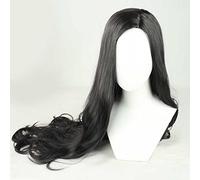 Dagua Parrucca Cosplay Anime Isabela Parrucca，Black Long Parrucca Cosplay，con Rete per Parrucca Gratuita，per Festa Carnevale Halloween Cosplay Parrucca