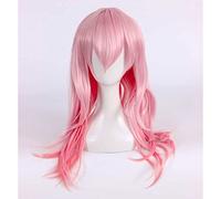 Dagua Parrucca Cosplay Anime Super Sonico Parrucca，Pink Long Parrucca Cosplay，con Rete per Parrucca Gratuita，per Festa Carnevale Halloween Cosplay Parrucca(Color:Style 2)