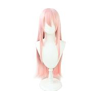 Dagua Parrucca Cosplay Anime Super Sonico Parrucca，Pink Long Parrucca Cosplay，con Rete per Parrucca Gratuita，per Festa Carnevale Halloween Cosplay Parrucca(Color:Style 1)