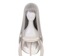 Dagua Parrucca Cosplay Blend S Hideri Kanzaki Parrucca,Long Silver Gray Parrucca,con Rete per Parrucca Gratuita,Halloween Costume Cosplay,per Festa Carnevale Natale