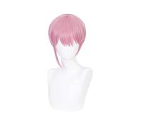 Dagua Parrucca Cosplay Gotoubun No Hanayome Ichika Nakano Parrucca,Short Pink Parrucca,con Rete per Parrucca Gratuita,Halloween Costume Cosplay,per Festa Carnevale Natale