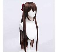Dagua Parrucca Cosplay Love Live! Osaka Shizuku Parrucca,Brown Long Parrucca,con Rete per Parrucca Gratuita,Halloween Costume Cosplay,per Festa Carnevale Natale