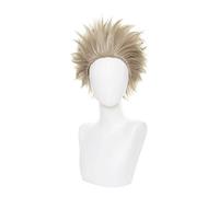 Dagua Parrucca Cosplay My Hero Academia Keigo Takami Hawks Parrucca,Short Brown Parrucca,con Rete per Parrucca Gratuita,Halloween Costume Cosplay,per Festa Carnevale Natale