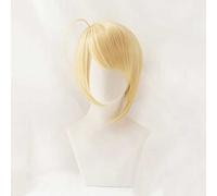 Dagua Parrucca Cosplay Shugo Chara! Hotori Tadase Parrucca,Short Blonde Parrucca,con Rete per Parrucca Gratuita,Halloween Costume Cosplay,per Festa Carnevale Natale