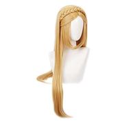 Dagua Parrucca Cosplay The Legend of Zelda Princess Zelda Parrucca,Long Blond Parrucca,con Rete per Parrucca Gratuita,Halloween Costume Cosplay,per Festa Carnevale Natale(Color:Style 1)