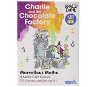 Dahl-7375 Chocolate Factory Roald Dahl Charlie e la Fabbrica di Cioccolato Meraviglioso Gioco Matematica, Multicolore, 7375