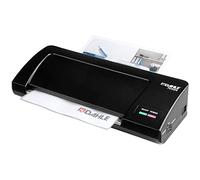 Dahle 70304 - Plastificatrice a caldo (fino a A4, 30 secondi di riscaldamento), colore: Nero