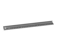 Dahle Righello da taglio 10683 – 30 cm, alluminio, impugnatura alta, antiscivolo, nero
