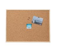 Dahle Bacheca in sughero (cornice in legno, pannello in sughero, spessore 7 mm, 6 puntine) 30 x 40 cm