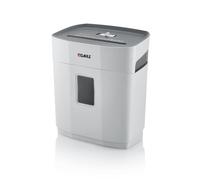 Dahle PaperSAFE PS 120 - Distruggidocumenti (8 fogli, livello di sicurezza P4, taglio a particelle, esente da olio e manutenzione, 12 litri, colore: Grigio