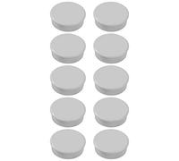 Dahle R955388x10 Magneti, Diametro 38 mm, Grigio, 10 Pezzi