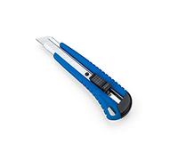 Dahle Taglierina Basic (lama a scatto da 18 mm, coltello multiuso e coltello artigianale per uso versatile, include 2 lame di ricambio) blu