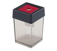 Dahle Temperamatite, 8 mm Dimensione, Nero/Trasparenti Rosso