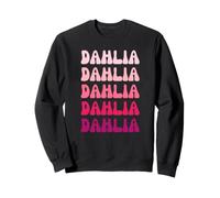 Dahlia First Name Minimalist Design Felpa
