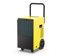 DAHTEC Deumidificatore Professionale Industriale 30 L/24 h, Serbatoio 7 L | Deumidificatore per Grandi Ambienti fino a 90 m²/230 m³, adatto a Cantina, Casa e Cantiere