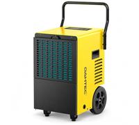 DAHTEC Deumidificatore Professionale Industriale 50 L/24 h, Serbatoio 7 L | Deumidificatore per Grandi Ambienti fino a 150 m²/380 m³, adatto a Cantina, Casa e Cantiere