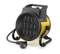 DAHTEC Stufetta Elettrica 2000W - Termoventilatore Basso Consumo - Radiatore Elettrico - Ceramico Riscaldamento Rapido in 3 Secondi - Adatto per la casa, l'ufficio e il cantiere